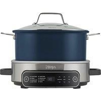 Ninja Foodi PossibleCooker, 6L Slow Cooker & Rice Cooker, 8-in-1 Versatile Functions, Midnight Blue, MC1101UK