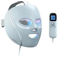 Shark CryoGlow Under-Eye Cooling & LED Anti-Ageing & Blemish Repair Mask, Red LED, Blue LED & Infrared Light Therapy Skincare Face Mask, USB-C, Remote Control, Storage Bag, Blue, FW312UK