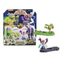 Legends Of Akedo Teenage Mutant Ninja Turtles, Mini Battling Warriors Versus Pack Donatello Vs Baxter Stockman