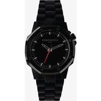 KAMAWATCH Limited Edition Fix Space Black Plastic Bracelet Watch KWPF31