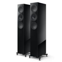 Manufacturer Refurbished - KEF R5 Meta Floorstanding Speakers - Black Gloss