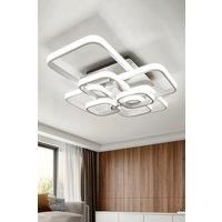 Contemporary LED Energy-efficient Semi Flush Ceiling Light