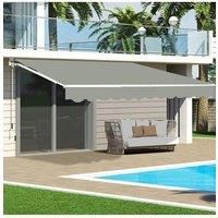 2.5m W x 2m D Retractable Patio Awning