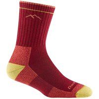 Darn Tough Women's Hiker Micro Crew Cranberry Midweight Socks