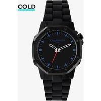 KAMAWATCH Castell Ocean Black and Blue Camo Plastic Bracelet Watch KWP19