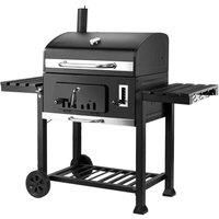 Gardenline ALDI Steel Smoker BBQ Drum - 2 Grills - Outdoor - Brand New Free P&P