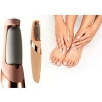 Rechargeable Electric Foot Exfoliator And Callous Remover