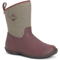 Muck Boots Women/'s Muckster II Mid Rain Boot, Raisin, 5 UK