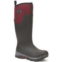 Muck Boots Women/'s Arctic Ice Tall AGAT Thermal Waterproof Wellington, Black Maroon, 5