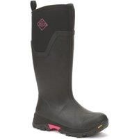 Muck Boots Women/'s Arctic Ice Tall AGAT Thermal Waterproof Wellington, Black Hot Pink, 4