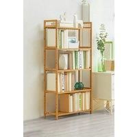 5 Tier Wood Audriel Bookcase