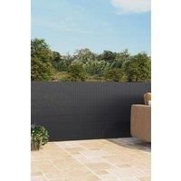 1*3M Dark Grey PVC Privacy Decorative Fences