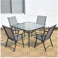 Round 2 - Person 105Cm Long Dining Bistro Set