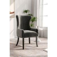 Luxury Wooden Velvet Dining Chair