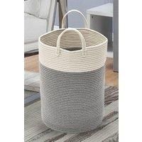 Woven Basket Baby Kids Toys Storage Clothes Hamper Laundry