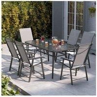 Karna 6 Seater Karna Garden Dining Set