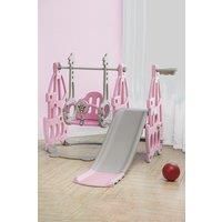 3 in 1 Children Swing and Slide Set Toddler Climber Playset