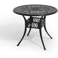 Round Cast Aluminum Garden Bistro Dining Table