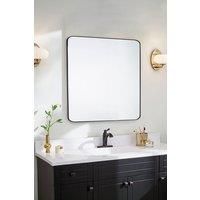 70 x 70Cm Modern Square Wall Mirror With Aluminum Alloy Frame