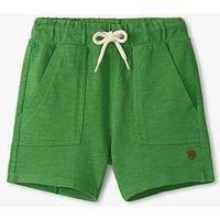 Hatley Boys Camp Green Relaxed Shorts - Green