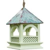 Wildlife World Bempton Bird Table - verdigris roof, feeder tray