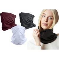 Unisex Snood - Black, Navy, Khaki, Grey, White, Blue Or Burgundy