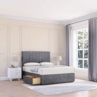 Kansas Coniston Bed Set With No Drawers Mattress & 26" Headboard