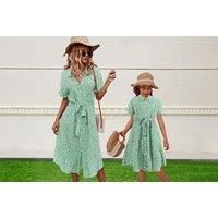 Mother And Daughter Summer Dresses - 2Yrs To Adult Sizes! - Yellow