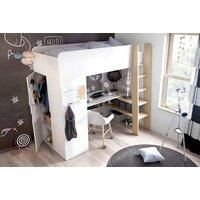 Children'S Tom Bunk Bed With Computer Desk And Storage