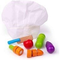 Bigjigs Toys Cutting Vegetables Chef Set