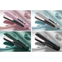 Usb Cordless Hair Flat Iron - 4 Colour Options - Pink