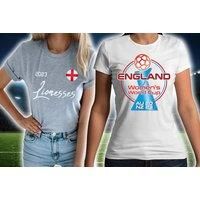 Lionesses Football T-Shirt - 2 Designs - Black