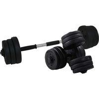 Adjustable Dumbbell Set With Bar Bell Adaptor