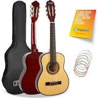 3rd Avenue 1/4 Size Classical Guitar Pack - Natural