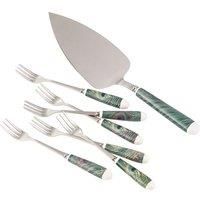 'Peacock Feather' Pastry Set