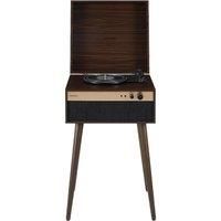 Crosley Jasper Table-Style Turntable with Bluetooth Walnut Vinyl Record Player