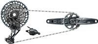 SRAM GX Eagle 12 Sp DUB Drivetrain Groupset - Lunar - 10-52t, Lunar