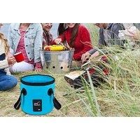 Portable Foldable Outdoor Cooler Bucket - 6 Colour & 2 Sizes Options - Pink