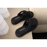 Women'S Casual Sandals In 6 Sizes & 2 Colours - Black