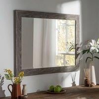 Yearn Mirrors Yearn Grey Simple Framed Mirror 63.5 X 88.9Cms