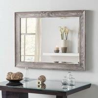 Yearn Mirrors Yearn Rustic Light Grey Framed Mirror 66 x 91.4Cms