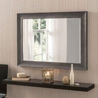 Yearn Mirrors Yearn Rustic Dark Grey Framed Mirror 60.9 x 76.2Cms