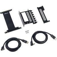 CABLEMOD Vertical PCIe Bracket - Black, Black