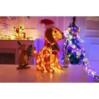 Christmas Decoration Led Lighted Cat Or Dog Figures