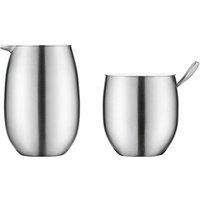 Bodum Columbia Stainless Steel Sugar & Creamer Set