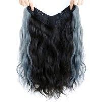 Women'S Synthetic Clip In Long Hair Extension Wig - 8 Colours