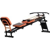 4-In-1 Home Gym Machine - Pilates, Rowing, Ab Toning & Push Ups