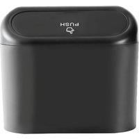 Car Trash Bin With Lid - 1 Piece Or 2 Pieces