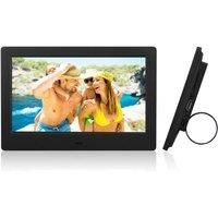 7/8/10 Inch Narrow Digital Photo Frame - White Or Black