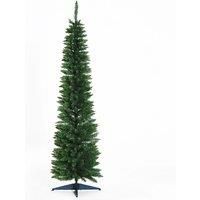 Artificial Christmas Pine Tree With Plastic Stand In 2 Sizes